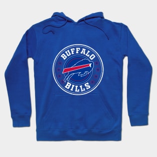 Buffalo Bills Blue run top star Hoodie